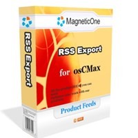 osCMax Cart RSS Export 3.0