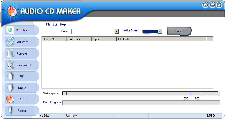 OSS Audio CD Maker 3.0.0.0