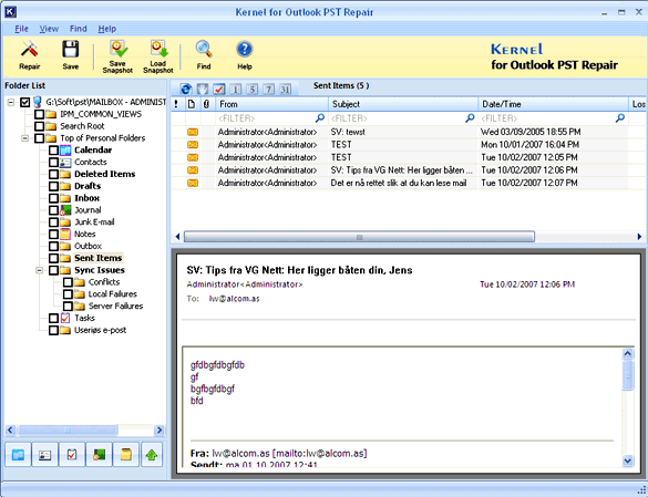 Outlook 2003 Repair Tool 12.06.01