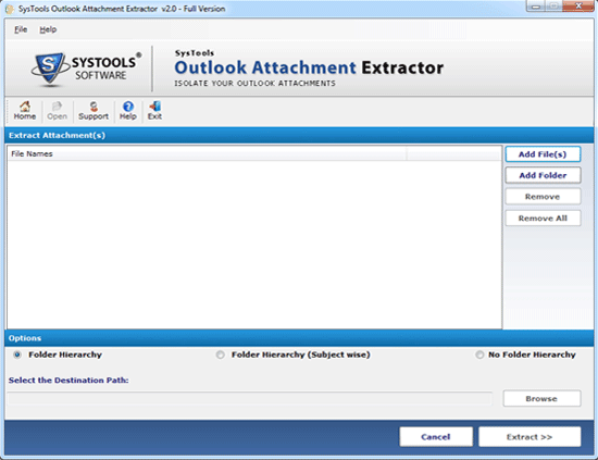 Outlook Attachment Extractor 2.0