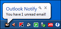 Outlook Notify POP3 1.0.0.0