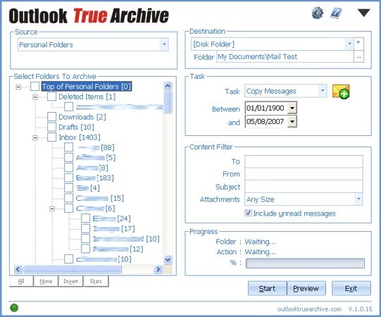 Outlook True Archive 1.0.14