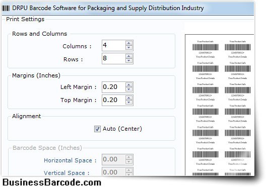 Packaging Barcode Label Maker 7.3.0.1