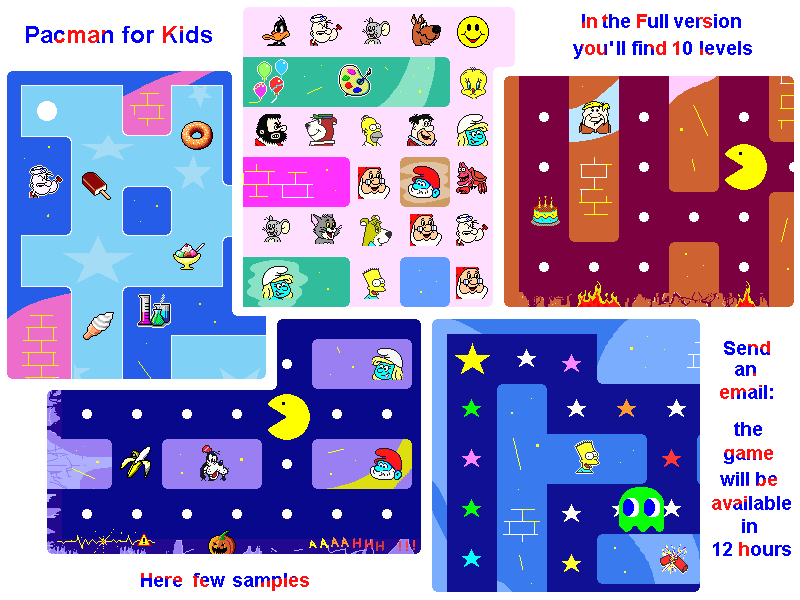 Pacman for Kids - Child's game 2.067