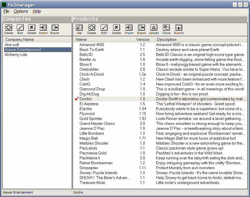 PADManager 1.0.26