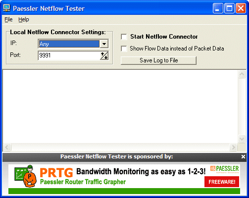 Paessler Netflow Tester 1.1