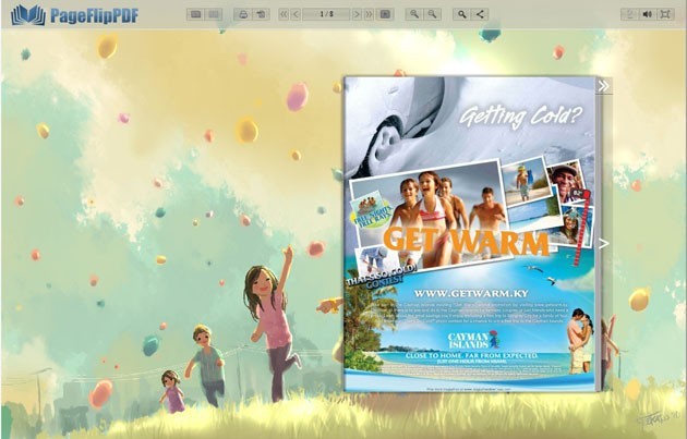 Page Flip Book Templates Childish Style 1.0