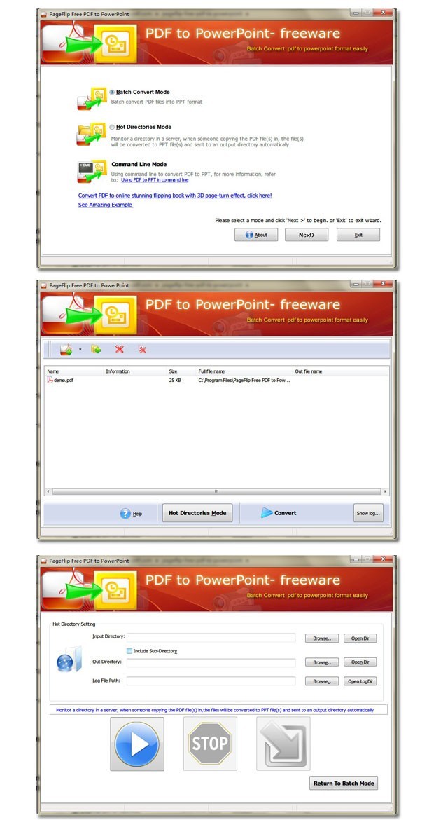 PageFlip Free PDF to Powerpoint 2.6