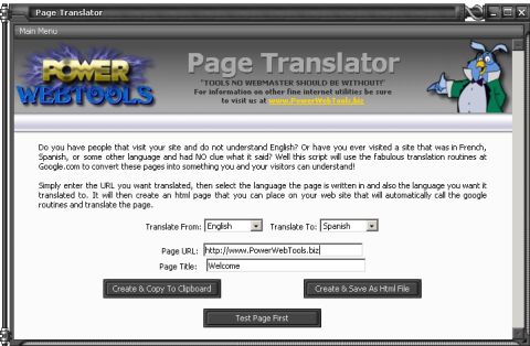 PageTranslator 1.0
