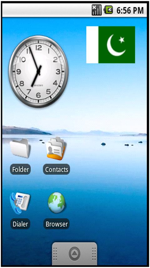 Pakistan Flag Sticker Widget 1.0