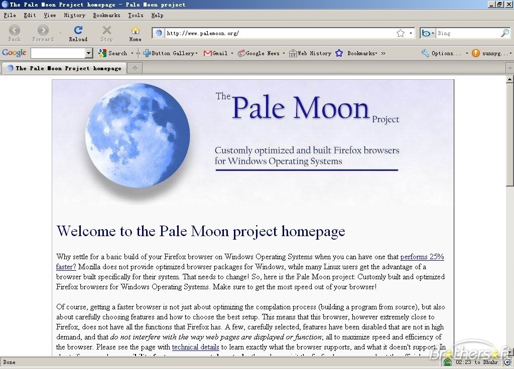 Pale Moon x64 19.0.1