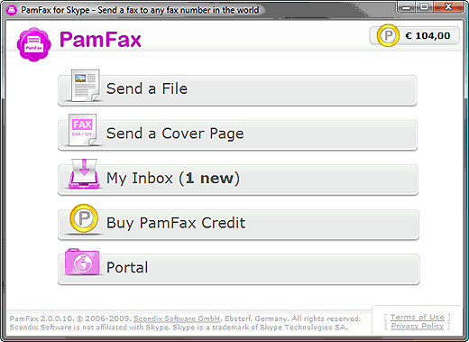 PamFax 2.0.15.18