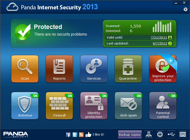 Panda Internet Security 2013 17.00.00