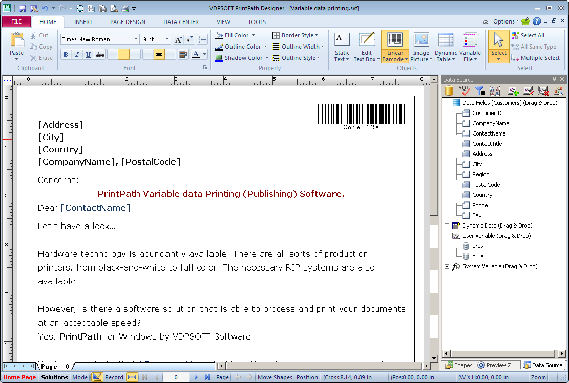 PaperPath Variable Data Publishing Software 12.6.160.728
