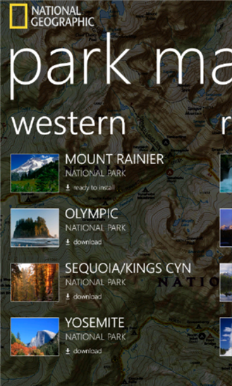 Park Maps 1.0.0.0