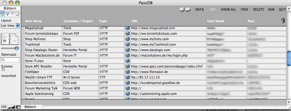 PassDB Mac 1.0