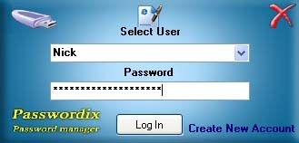 Passwordix Password Manager 1.0