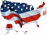 Patriotic USA Flash Map 1.0