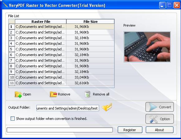 PBM to Vector Converter 1.0