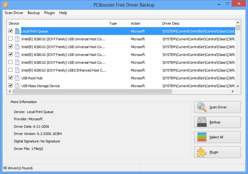 PCBooster Free Driver Backup 7.3.4