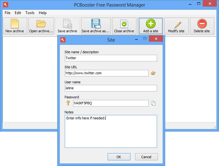 PCBooster Free Password Manager 7.3.4