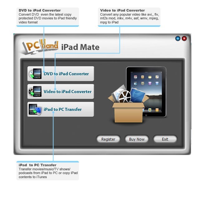 PCHand iPad Mate 1.0.0