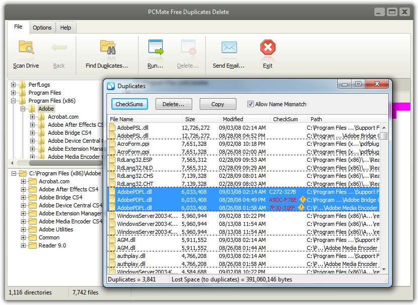 PCMate Free Duplicates Delete 6.6.4