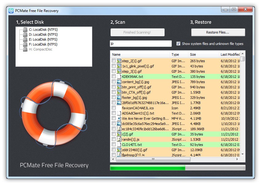 PCMate Free File Recovery 6.6.4