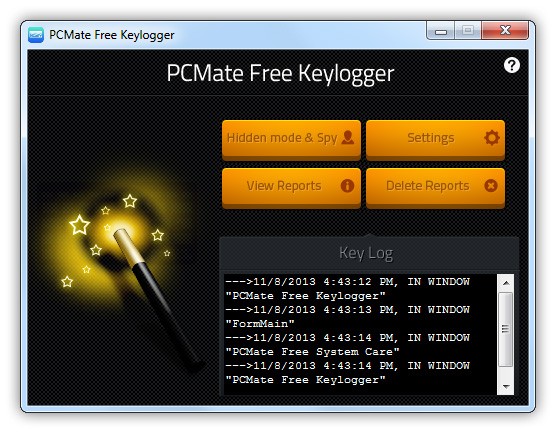 PCMate Free Keylogger 6.6.4