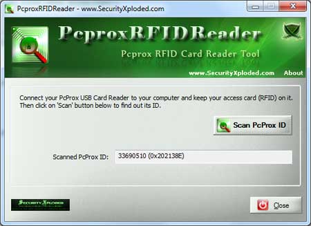 Pcprox RFID Reader 1.5