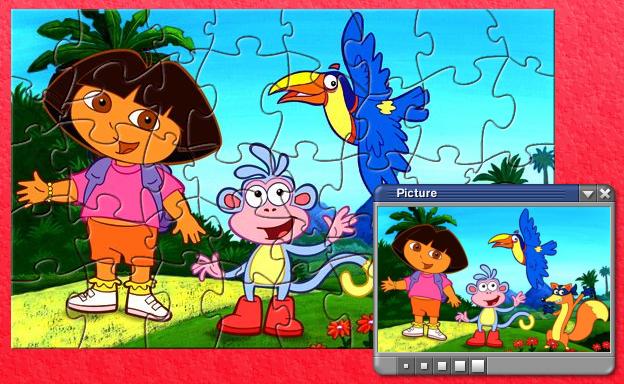PD1 Lovely Dora Puzzle Games 1.0