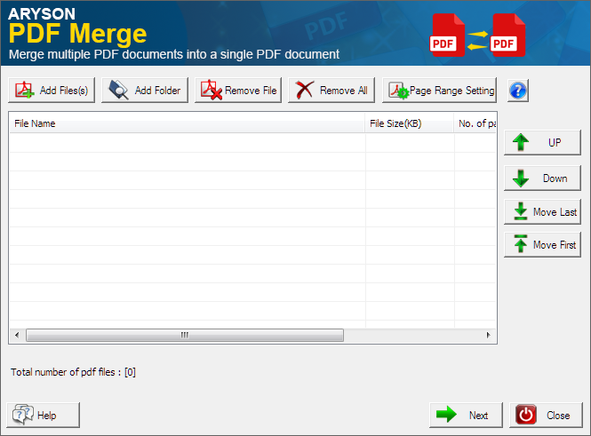PDF Merge Software 17.0
