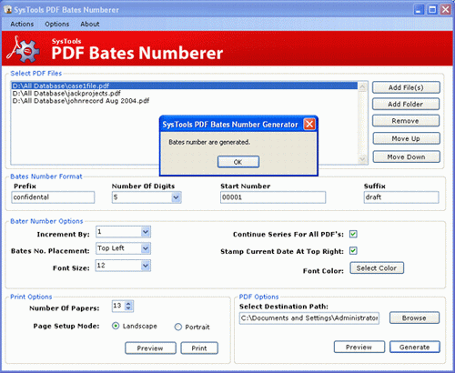 PDF Page Numbering 3.6