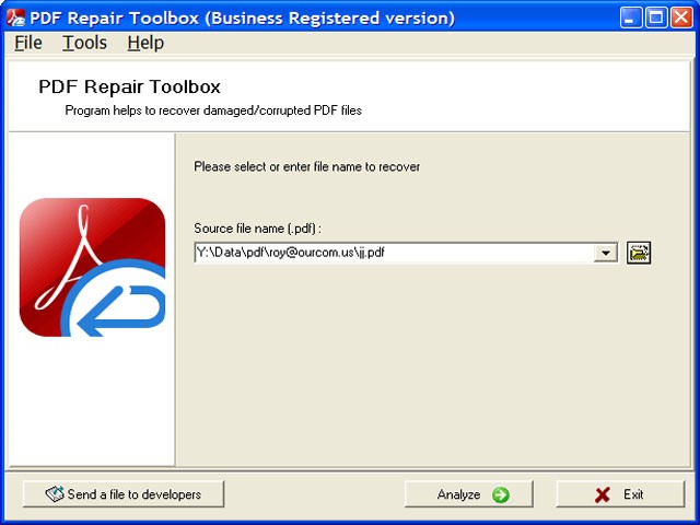 PDF Repair Toolbox 2.2.1