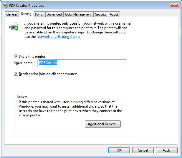 PDF Server for Windows 2008 7.00