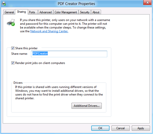 PDF Server for Windows 2012 8.00