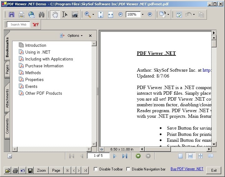PDF Viewer .NET 2.2