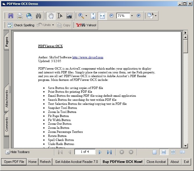 PDF Viewer OCX 3.1.6