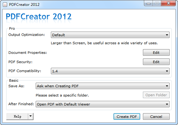 PDFCreator 2012 2.0.0602