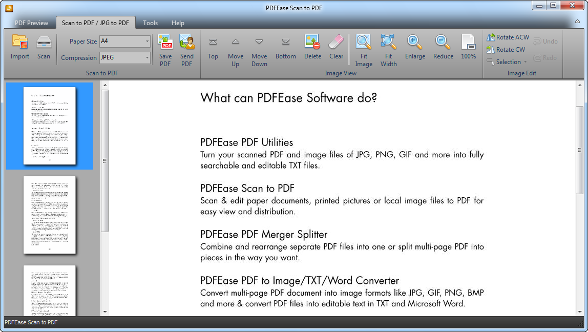 PDFEase Scan to PDF 2.7.3