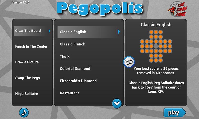 Pegopolis 1.0.0
