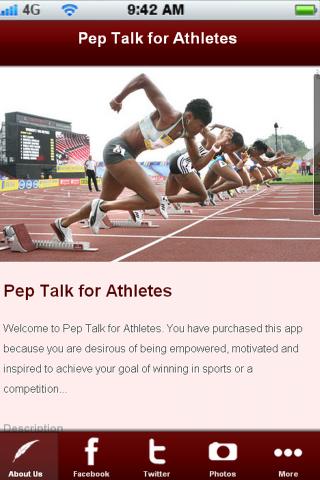 Pep Talk for Athletes 1.1.2.101