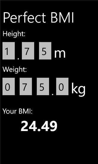PERFECT BMI 1.0.0.0