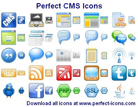 Perfect CMS Icons 2011.5