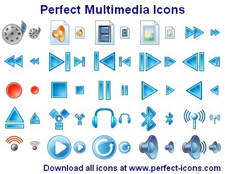 Perfect Multimedia Icons 2012.1