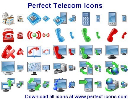 Perfect Telecom Icons 2015.1