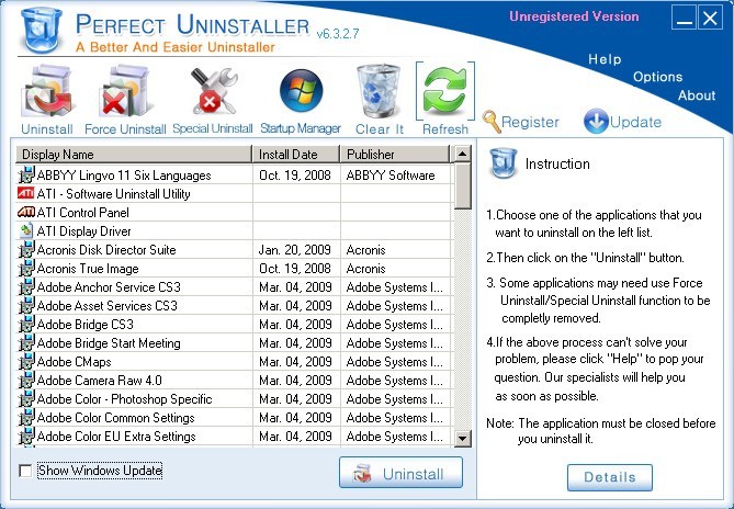 Perfect Uninstaller 6.5.27