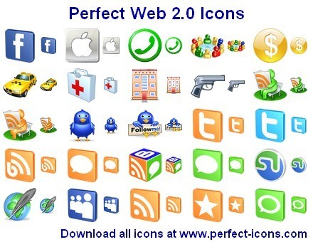 Perfect Web 2.0 Icons 2011.2