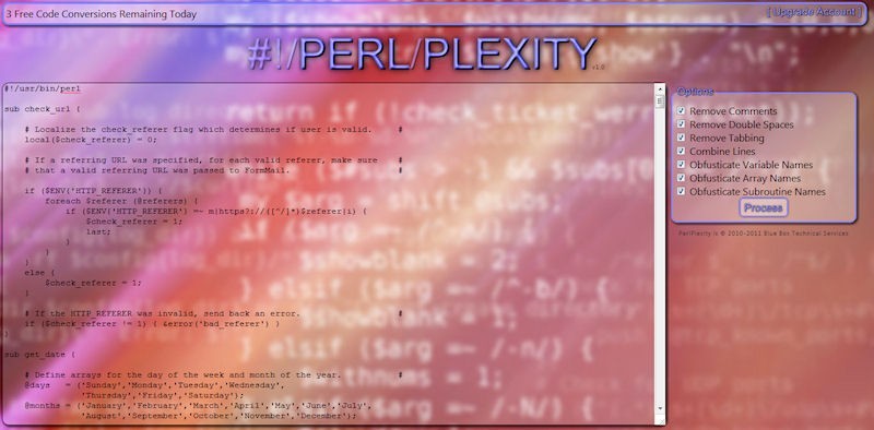 PerlPlexity 1.0