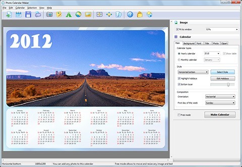 Photo Calendar Maker on Photo Calendar Maker Free Download And Review